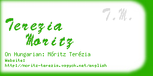terezia moritz business card